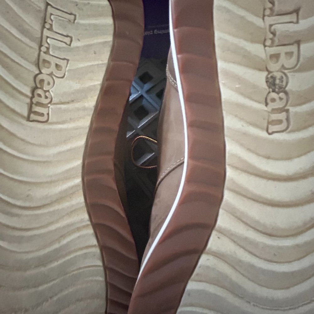 LL Bean Stonington moc toe shoes size 11 wide - Picture 4 of 6